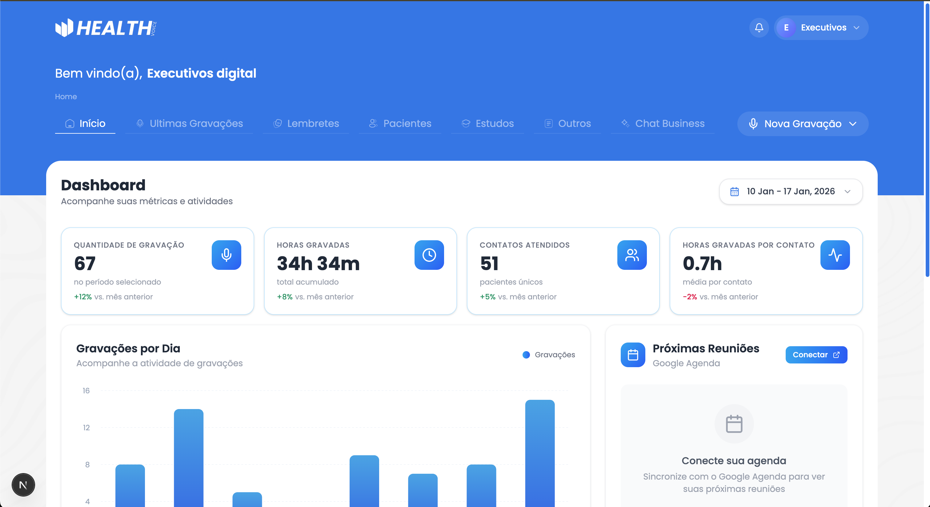 Health Voice Dashboard